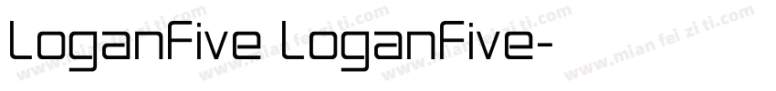 LoganFive LoganFive字体转换